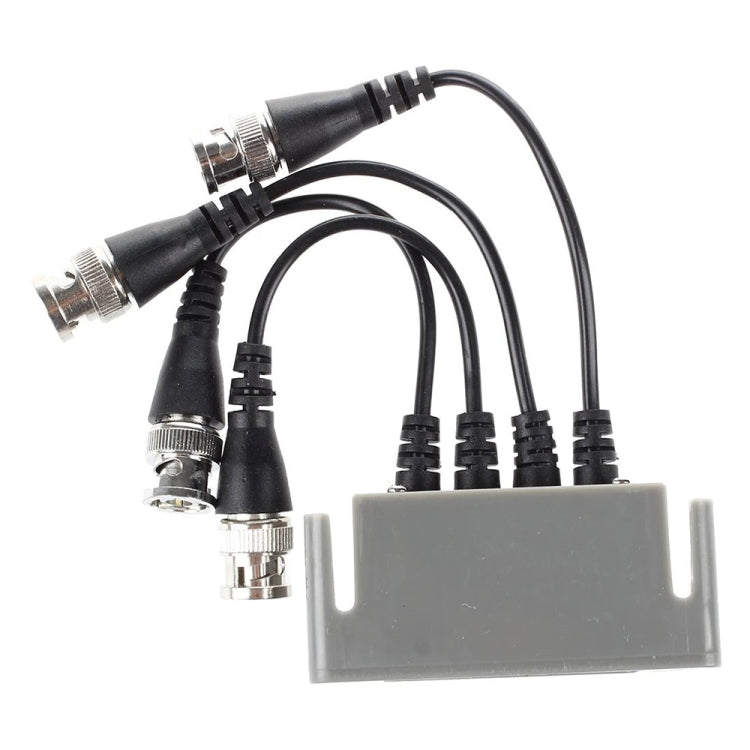 4 Channel Video ( BNC ) to UTP ( RJ45 ) Video Balun 4 Channel Video ( BNC ) to UTP ( RJ45 ) Video Balun